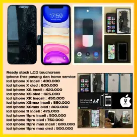 lcd iphone X XS XR XSmax 11 11pro free pasang dan home service