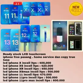 lcd iphone X XS XR XSmax 11 11pro free pasang dan home service