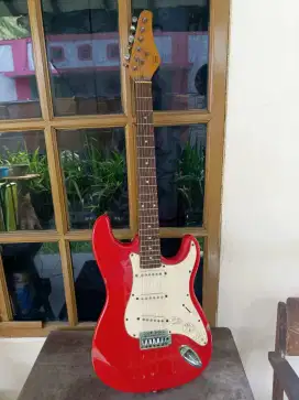 Gitar elektrik caraya model stratocaster