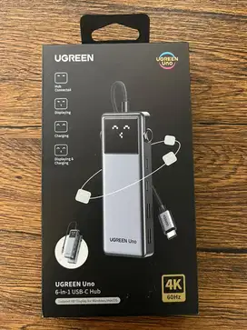 UGREEN 35998 UNO HUB Type-C 3.2 6in1 USB 3.2 HDMI 4K 60Hz PD 100W