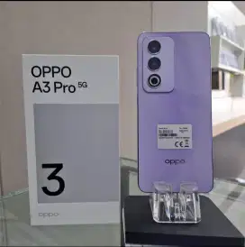 Ready Stok Oppo A3 pro 5g 8/256 Handphone baru Bergaransi Resmi