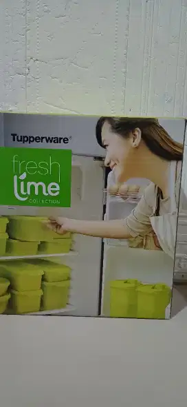 Tupperware murah stak n stor fresh lime collection