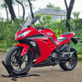 KAWASAKI NINJA 250 FI 2013 MERAH KM LOW PAJAK HIDUP SUPERB