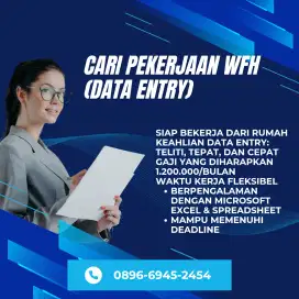 Cari lowongan pekerjaan wfh