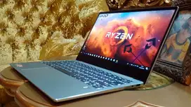 Laptop Ultra Slim Gaming Kuliah Zoom Lenovo RYZEN 5 Ram 8GB SSD 256GB