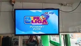 Jual tv politton led 32 inci sudah digital normal