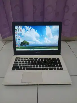 Laptop asus k45vd intel core i3 dual vga nvidia ssd 128gb siap kerja