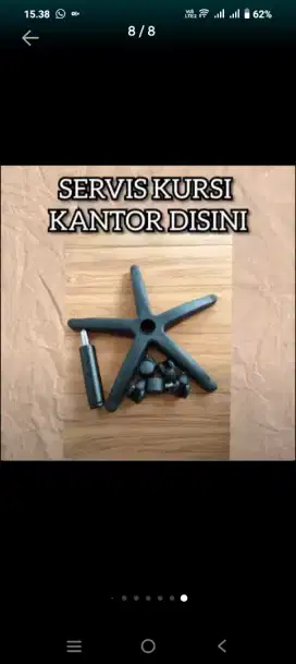 Jasa Perbaikan Kursi Kantor Rusak
