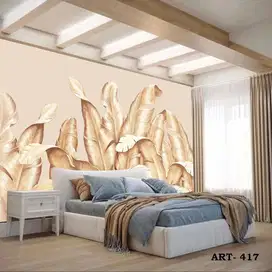 Wallpaper Dinding 3D Custom Desain Korden Gorden Vitrase