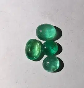 Vivid Green Columbian Emeralds