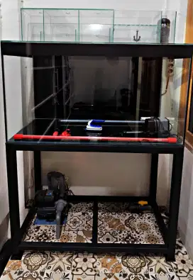 Aquarium dan meja fullset