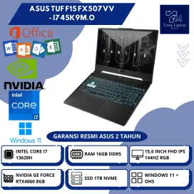 ASUS TUF F15 FX507VV CORE I7-13620H RTX4060 8GB RAM 16GB 1TB 15,6INCH