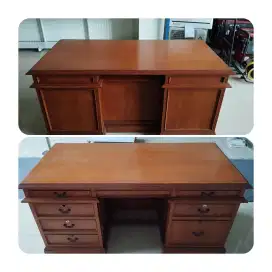 MEJA KANTOR KAYU JATI MURAH