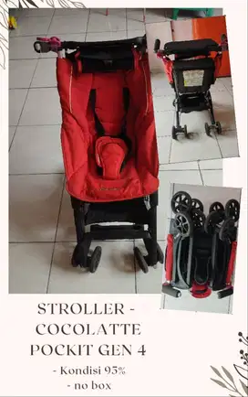 Stroller Pockit Gen 4 CocoLatte