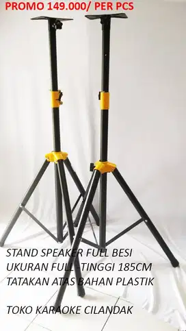 STAND SPEAKER FULL BESI UKURAN FULL -TINGGI 185CM
