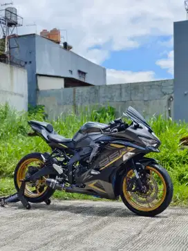 KAWASAKI ZX25R ABS QS TAHUN 2022 UNIT RAWATAN KNALPOT 2 SET SIAP GAS