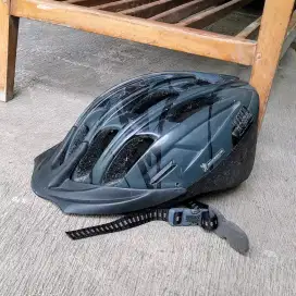 Helm Sepeda Michelin MTB size M Navy Blue Kondisi 85% Second Original