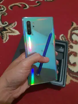 Samsung Note 10+ Plus 12/512gb Resmi Sein Aura Fullset