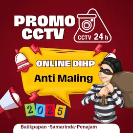 PROMO CCTV GRATIS PEMASANGAN BISA PANTAU DIHP..