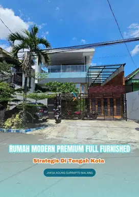 Rumah Modern Premium Tengah Kota Di Jaksa Agung Suprapto, Klojen