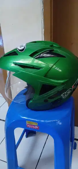 Jual helm kyt king scorpion hijau