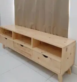 Lemari rak tv minimalis