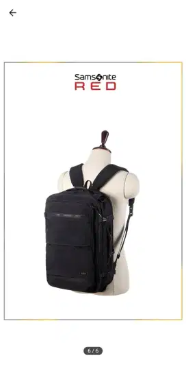 Tas Ransel Samsonite Red