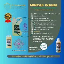 Minyak wangi khusus karpet sajadah aroma sulton