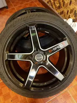 Velg Pro Racing C-Spec 2 Second + Ban Accelera Good Condition