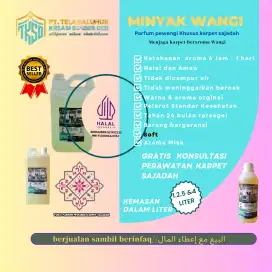 Minyak wangi khusus karpet sajadah aroma soft