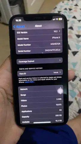 IPHONE X 256GB SECOND