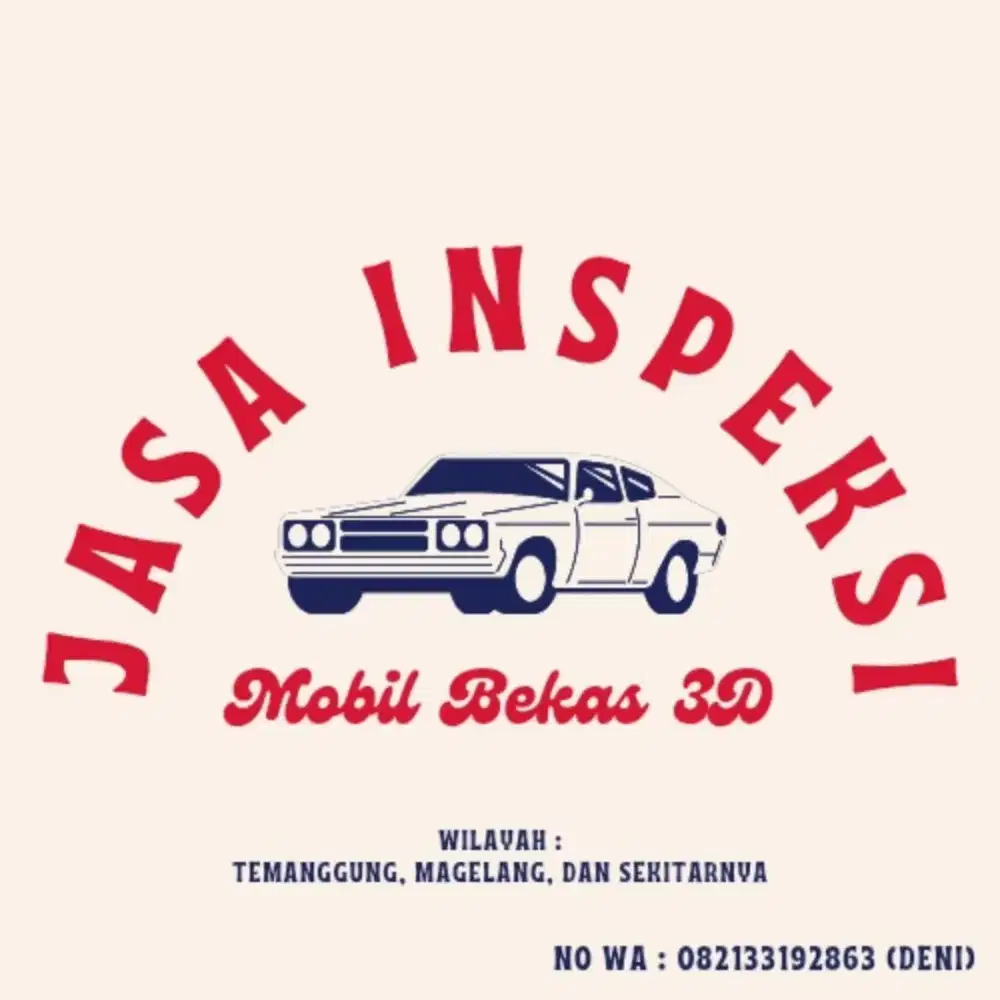 Jasa Inspeksi mobil Temanggung, Magelang dan sekitarnya