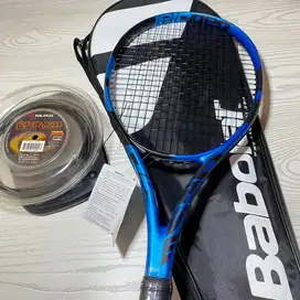 RAKET TENIS BABOLAT PURE DRIVE PREMIUM FULLSET SIAP PAKAI