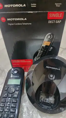 Motorola cordless telephone c601 black