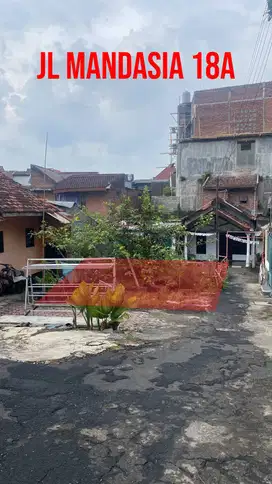 Dijual Tanah Kavling di Kota Malang, Jl Mandasia, Suhat