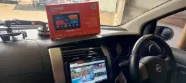 Pemasangan head unit android orca 9 inc di grand Livina