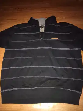 Sweatshirt Halfzip Claudio Valentino vintage  90an vintage