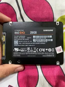 SSD SAMSUNG 860 EVO 250GB PERFORMANCE 100% ORIGINAL GARANSI MURAH FREE