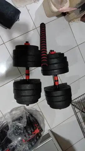 Dumbell 40kg satu set