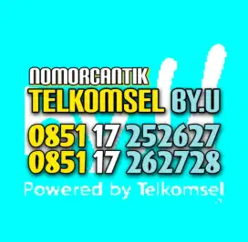 (bisa COD) Nomor Cantik Kartu TELKOMSEL by.U byU HOKI NAIK #2