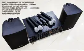 paket sound system 6,5in mic 4