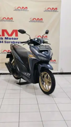 Honda Vario 125 Iss tahun 2021 warna biru doff