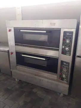 OVEN 2 TINGKAT MERK FOMAC STAINLESS