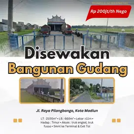 DİSEWAKAN GUDANG SİAP PAKAİ Daerah Pilangbango Madiun