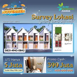 RUMAH TOKO 2 LANTAI SIAP BANGUN HANYA 399JT