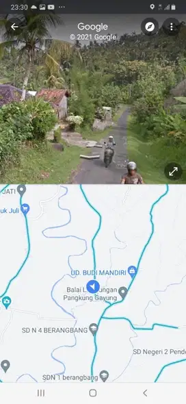 Tanah Butuh Uang Cepat Di jalan utama Berangbang jembrana