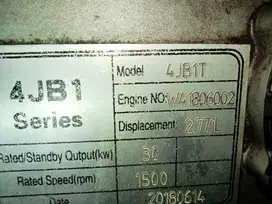 MESIN GENSET  4JB1 SERIES