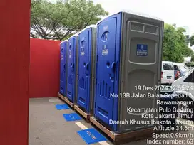 TOILET PORTABLE HDPE TYPE NEW