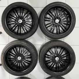 Jual Velg dan ban R20 Velg PCD 5x114.3 Ban tapak masih oke