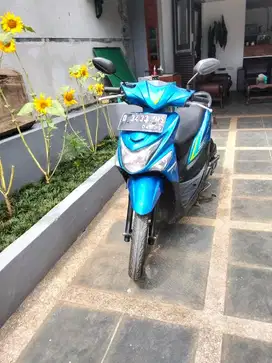 Jual honda beat pop 2015 biru